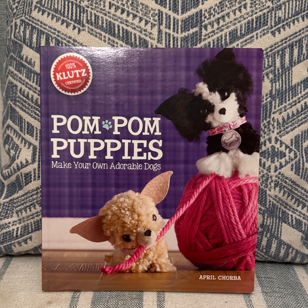 ☘️2/$10☘️Pom-Pom Puppies Make your own book